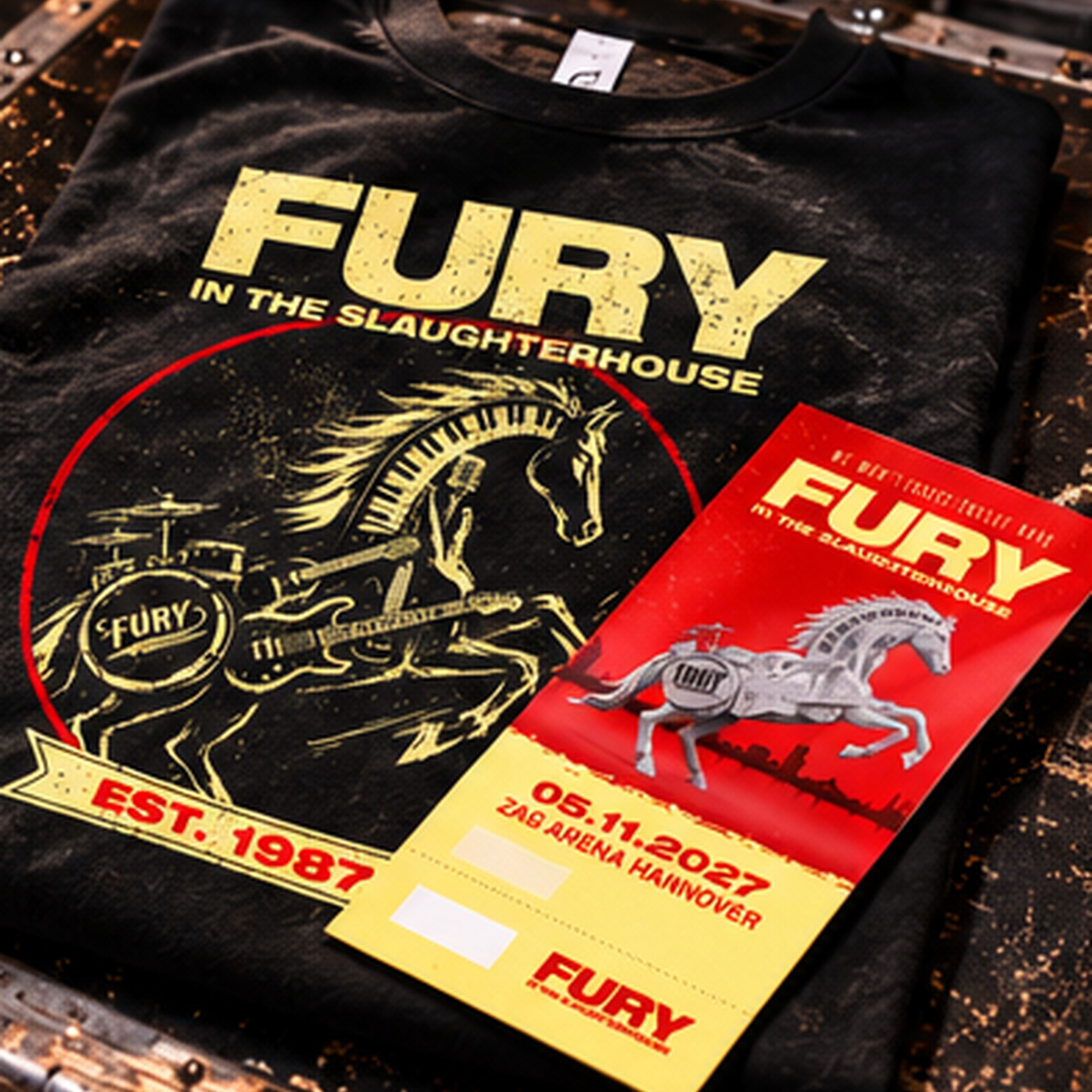 5. November 2027 – exklusives Ticket & T-Shirt Bundle „Celebrating 40 Years“