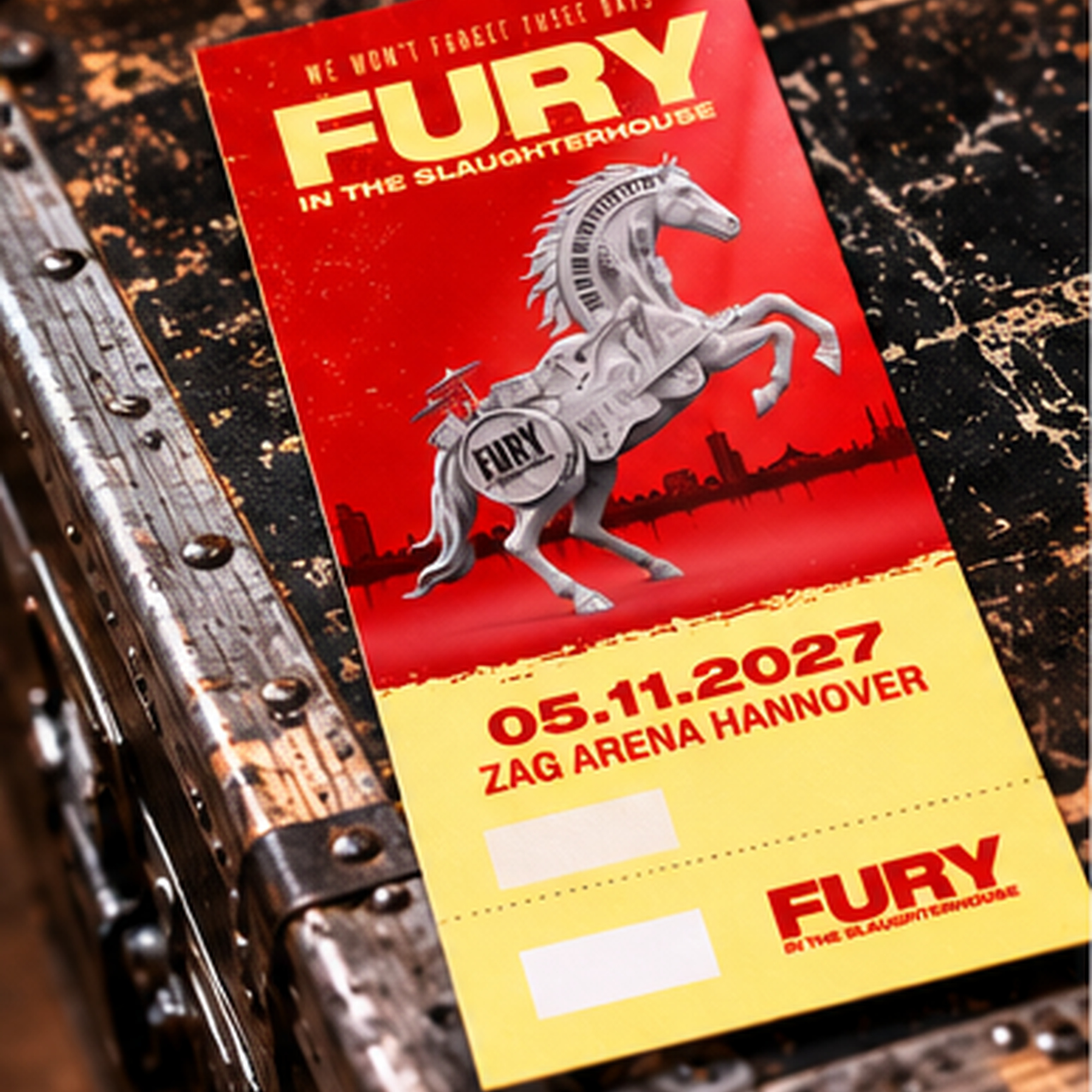 5. November 2027 – exklusives Ticket & T-Shirt Bundle „Celebrating 40 Years“
